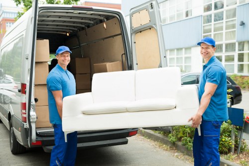 Local home removals team planning a move in Acton
