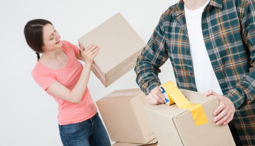 Movers helping with a local home relocation in Acton