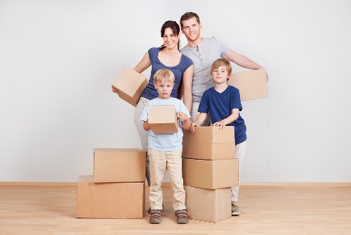 Moving van and access planning for an Acton property
